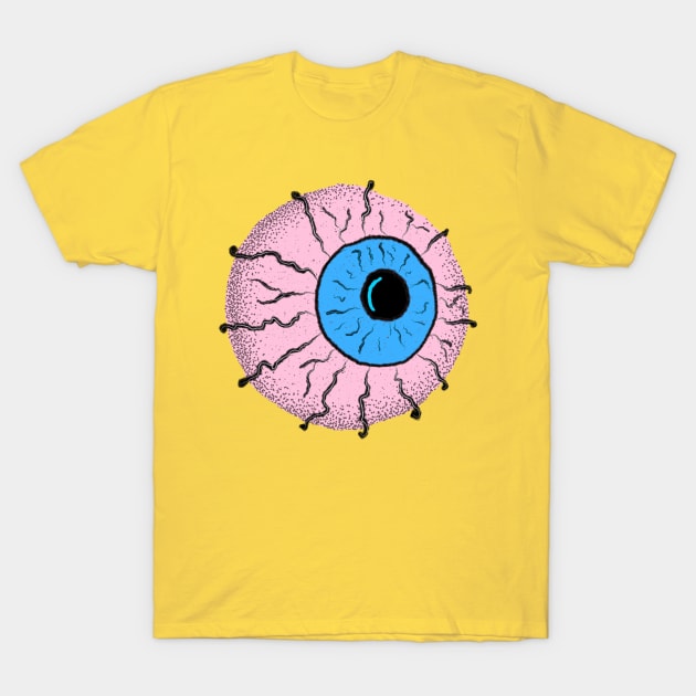 Pink Eye T-Shirt by IcarusPoe